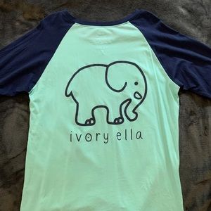 Ivory Ella Baseball Tee